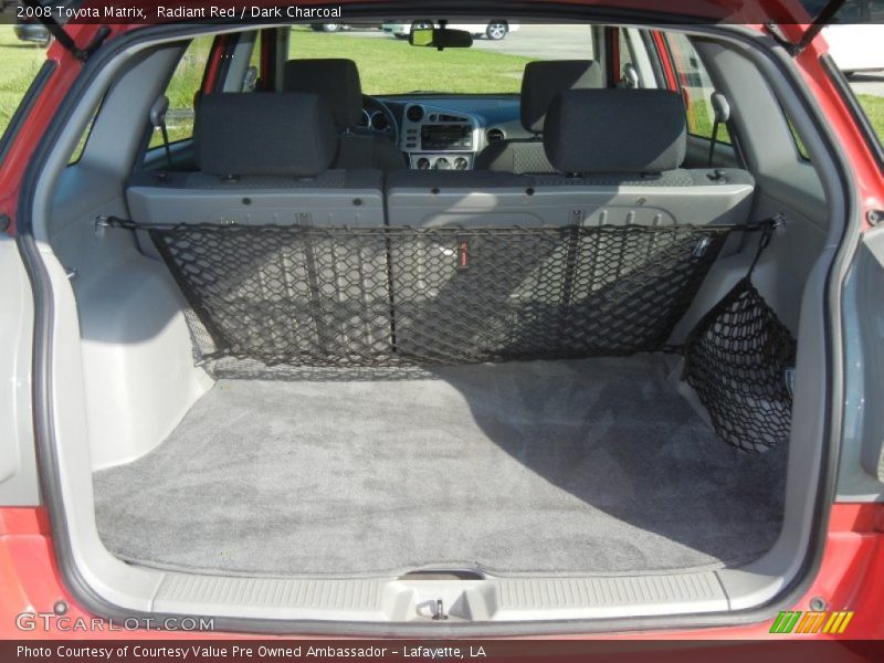 Radiant Red / Dark Charcoal 2008 Toyota Matrix