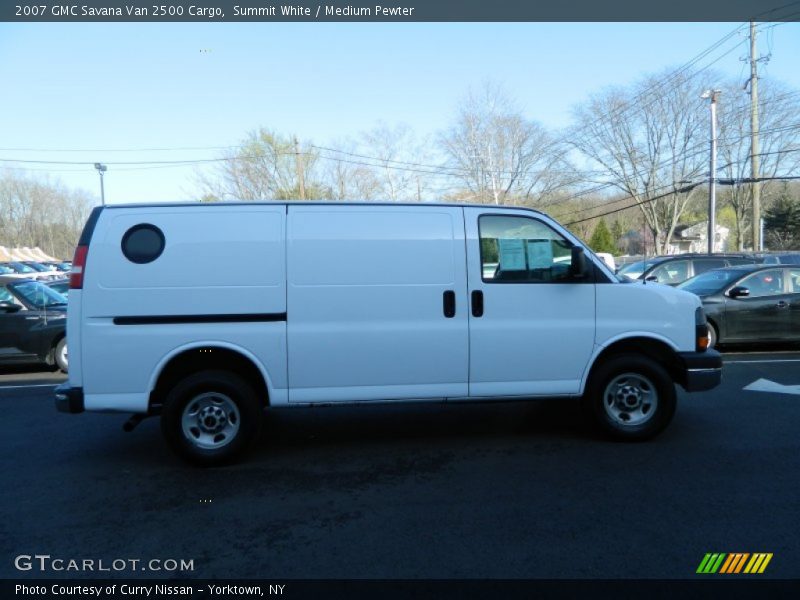 Summit White / Medium Pewter 2007 GMC Savana Van 2500 Cargo