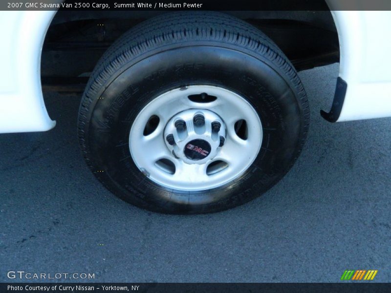 Summit White / Medium Pewter 2007 GMC Savana Van 2500 Cargo