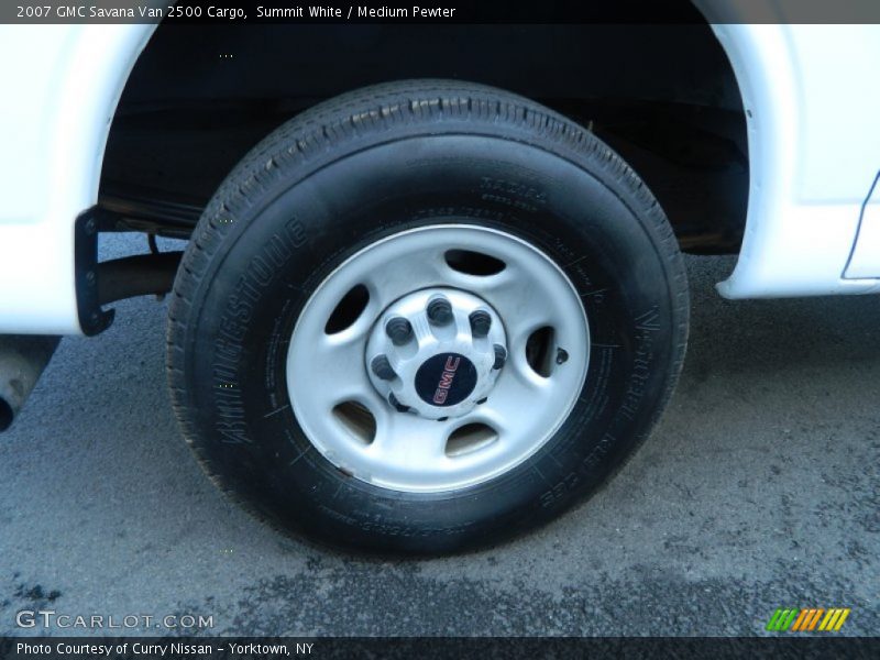 Summit White / Medium Pewter 2007 GMC Savana Van 2500 Cargo