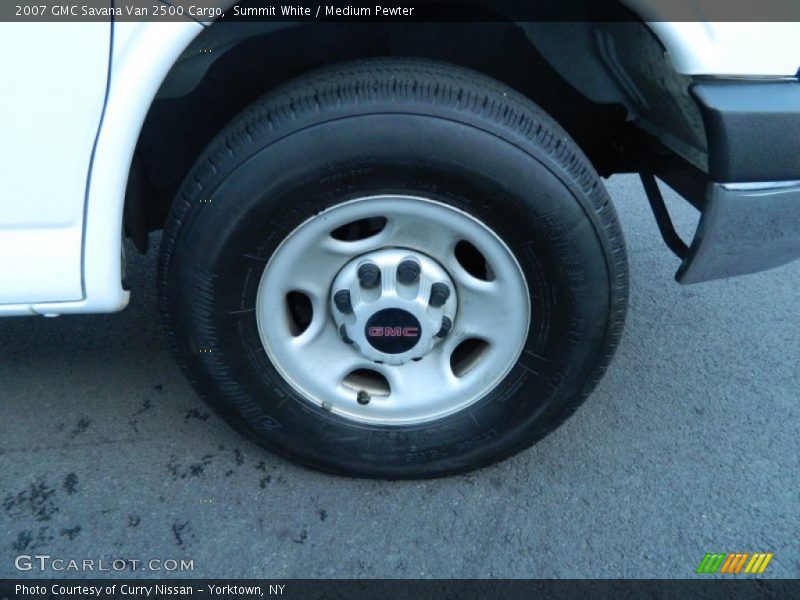 Summit White / Medium Pewter 2007 GMC Savana Van 2500 Cargo