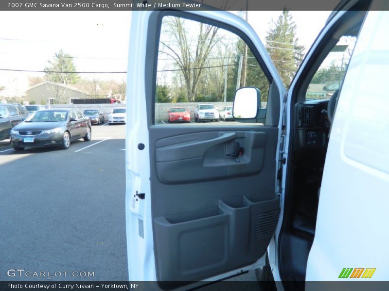 Summit White / Medium Pewter 2007 GMC Savana Van 2500 Cargo