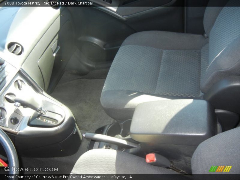 Radiant Red / Dark Charcoal 2008 Toyota Matrix