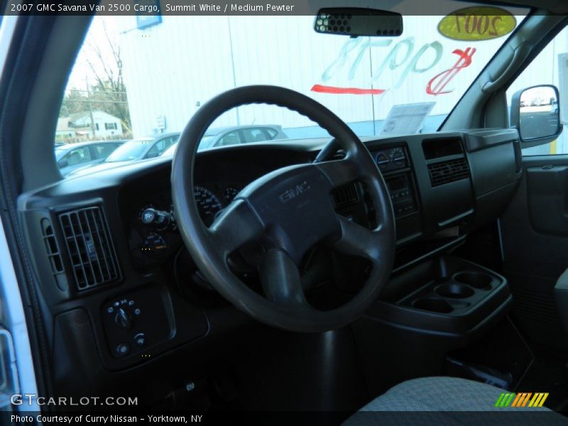 Summit White / Medium Pewter 2007 GMC Savana Van 2500 Cargo
