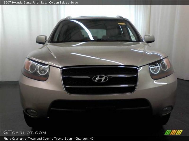 Golden Beige / Beige 2007 Hyundai Santa Fe Limited