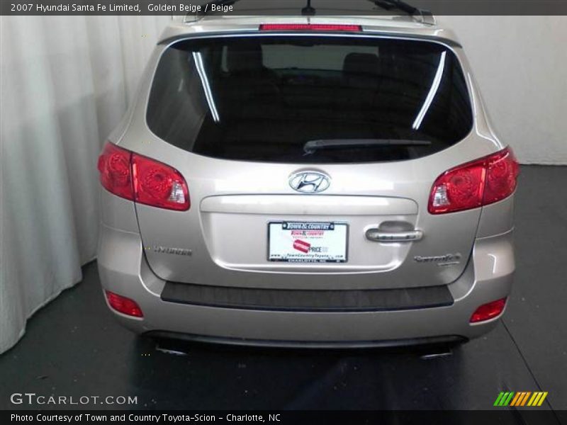 Golden Beige / Beige 2007 Hyundai Santa Fe Limited