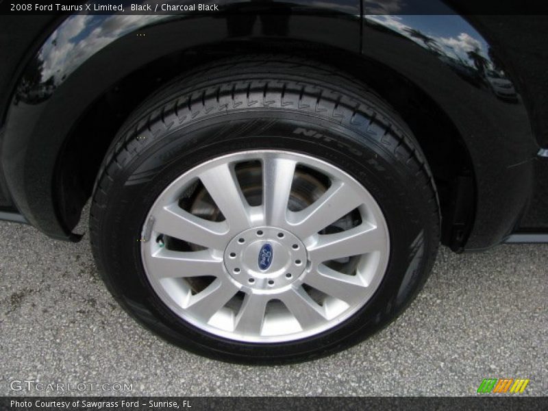 Black / Charcoal Black 2008 Ford Taurus X Limited