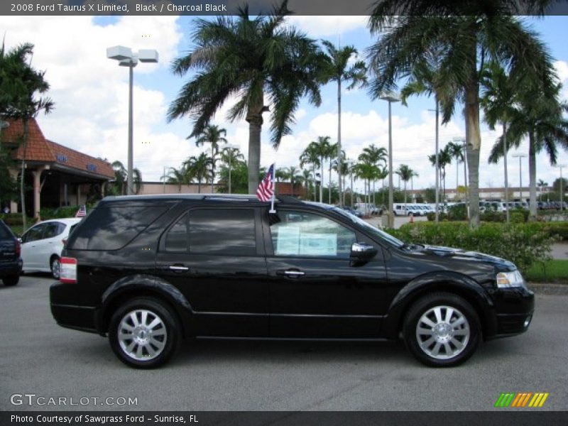 Black / Charcoal Black 2008 Ford Taurus X Limited