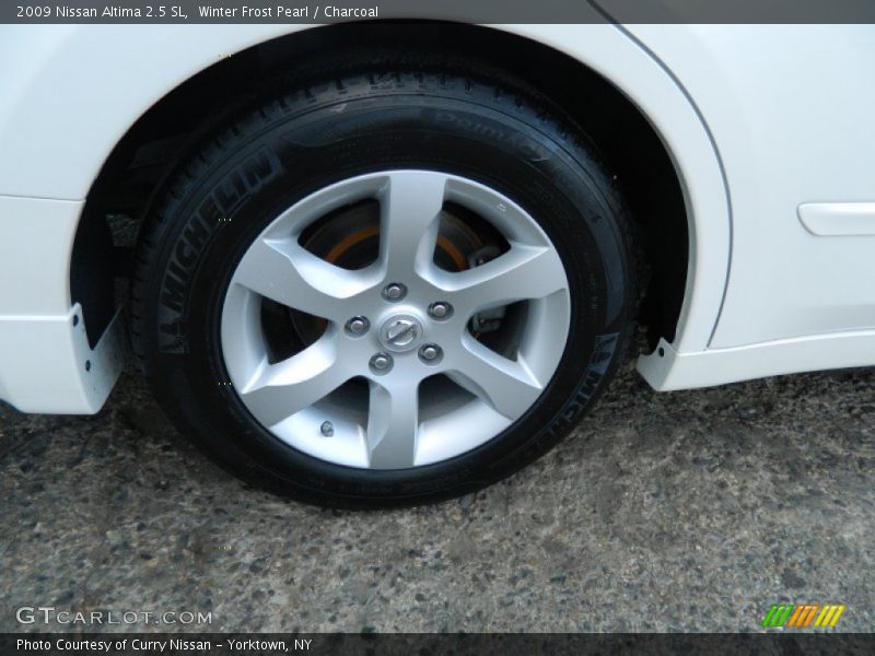 Winter Frost Pearl / Charcoal 2009 Nissan Altima 2.5 SL