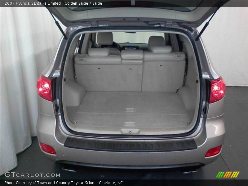 Golden Beige / Beige 2007 Hyundai Santa Fe Limited