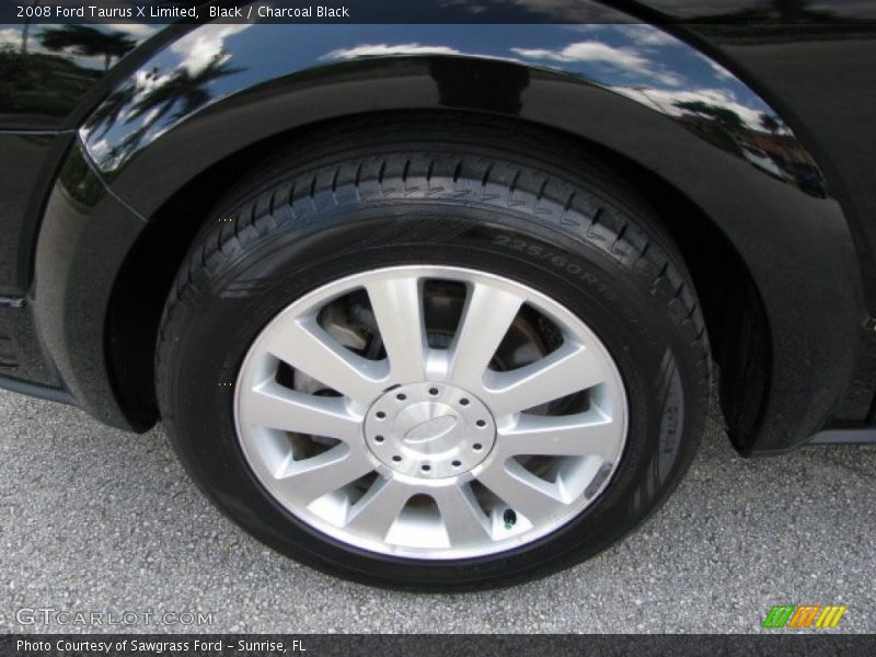 Black / Charcoal Black 2008 Ford Taurus X Limited