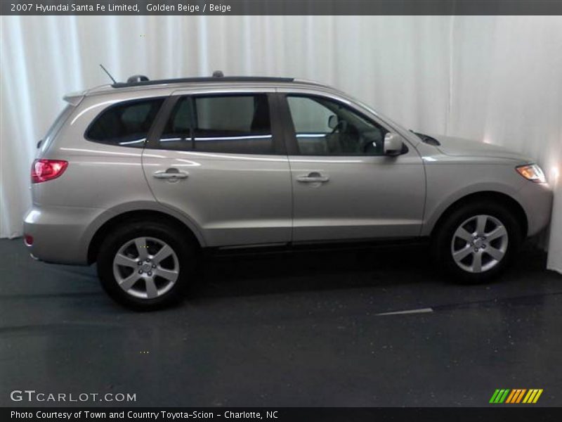 Golden Beige / Beige 2007 Hyundai Santa Fe Limited