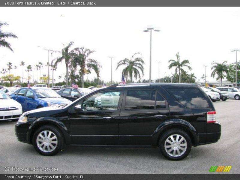 Black / Charcoal Black 2008 Ford Taurus X Limited