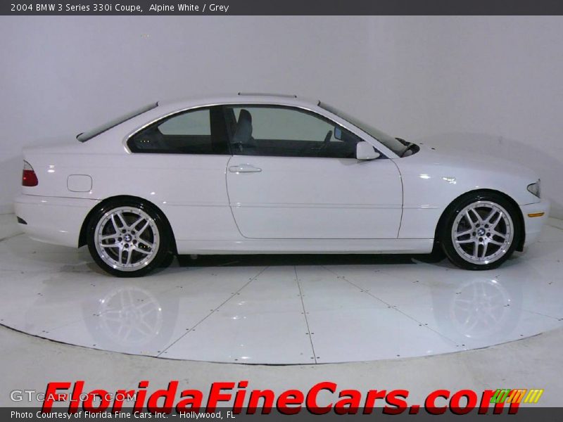 Alpine White / Grey 2004 BMW 3 Series 330i Coupe