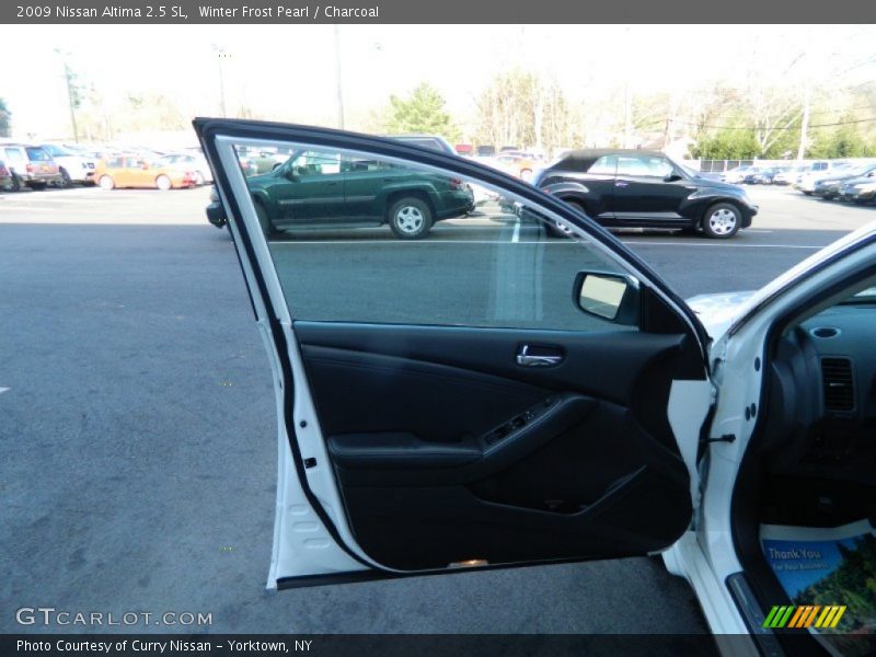 Winter Frost Pearl / Charcoal 2009 Nissan Altima 2.5 SL