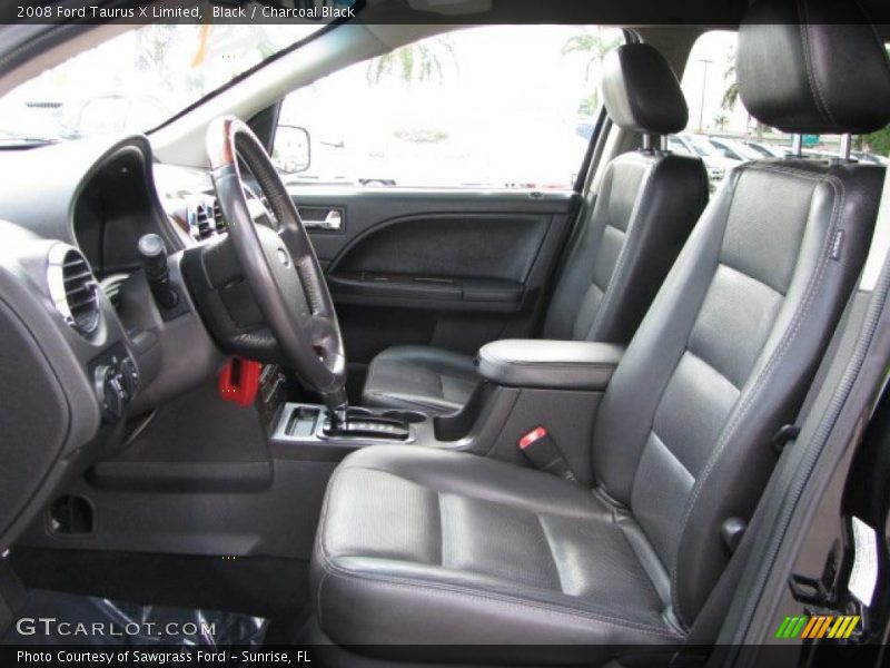 Black / Charcoal Black 2008 Ford Taurus X Limited