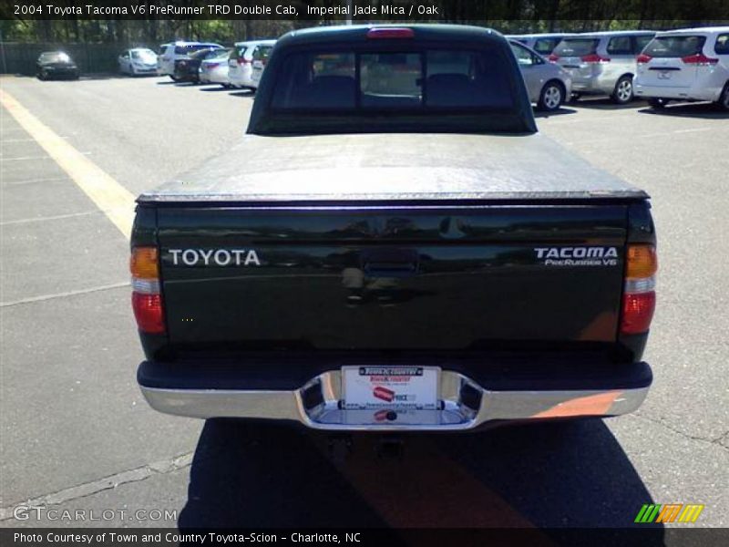 Imperial Jade Mica / Oak 2004 Toyota Tacoma V6 PreRunner TRD Double Cab