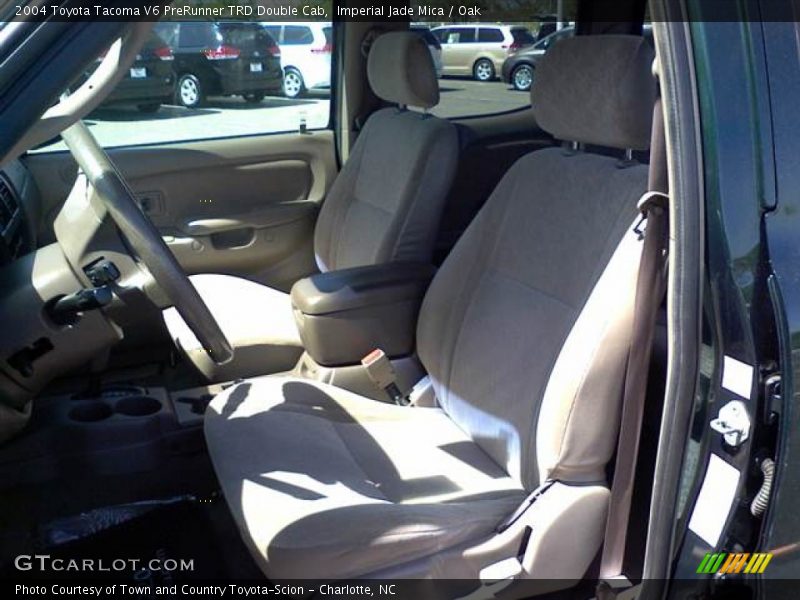 Imperial Jade Mica / Oak 2004 Toyota Tacoma V6 PreRunner TRD Double Cab