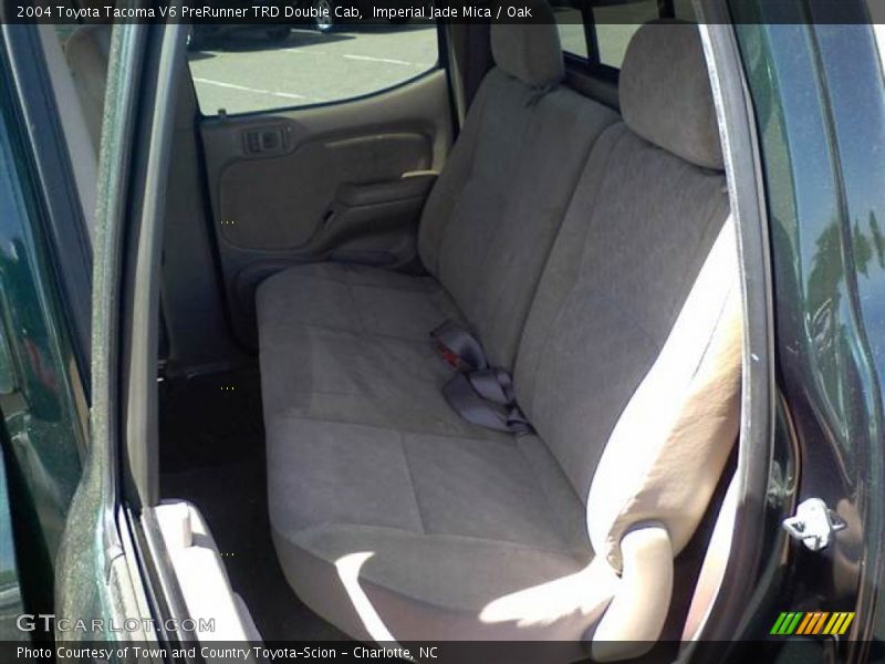 Imperial Jade Mica / Oak 2004 Toyota Tacoma V6 PreRunner TRD Double Cab