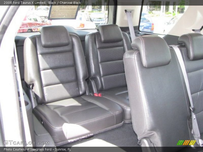 Black / Charcoal Black 2008 Ford Taurus X Limited