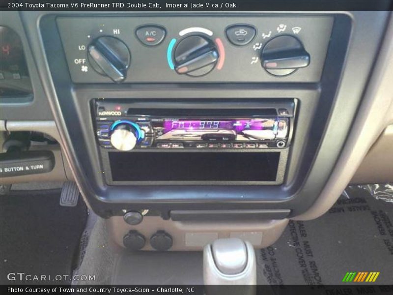 Imperial Jade Mica / Oak 2004 Toyota Tacoma V6 PreRunner TRD Double Cab