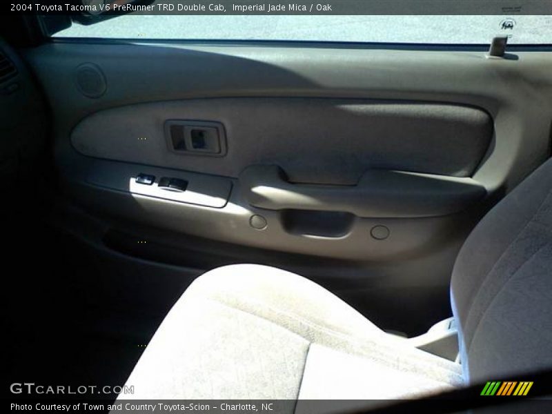 Imperial Jade Mica / Oak 2004 Toyota Tacoma V6 PreRunner TRD Double Cab