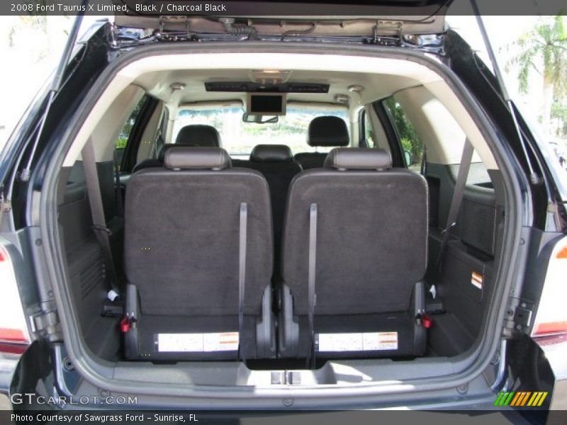 Black / Charcoal Black 2008 Ford Taurus X Limited