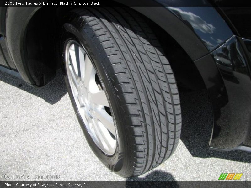 Black / Charcoal Black 2008 Ford Taurus X Limited