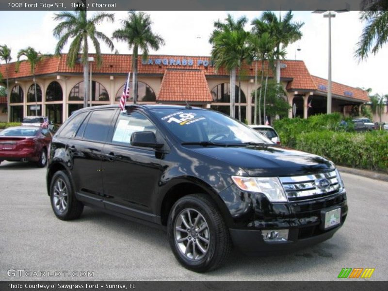 Black / Charcoal 2008 Ford Edge SEL