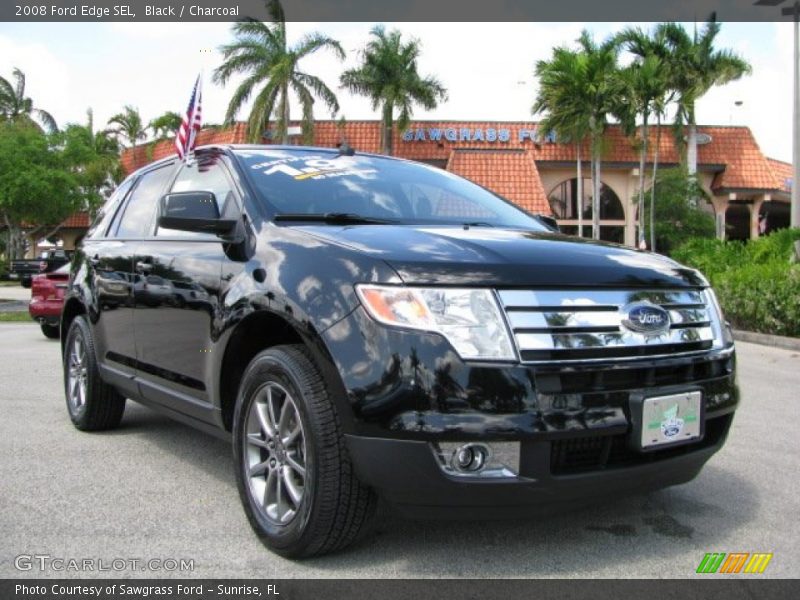 Black / Charcoal 2008 Ford Edge SEL