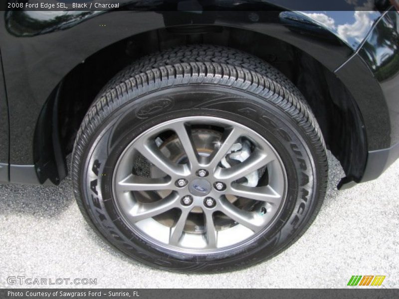 Black / Charcoal 2008 Ford Edge SEL