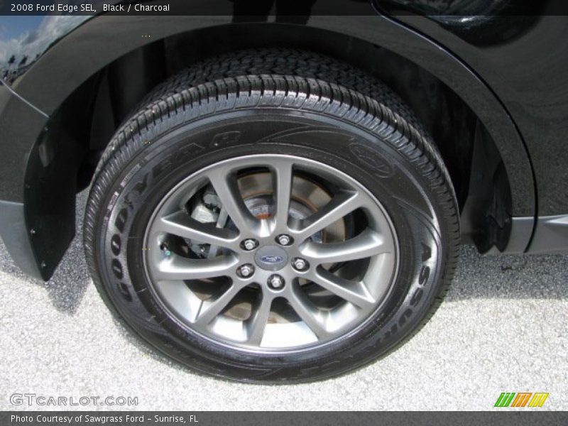 Black / Charcoal 2008 Ford Edge SEL