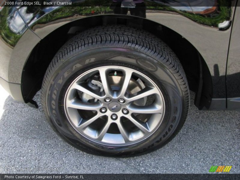 Black / Charcoal 2008 Ford Edge SEL