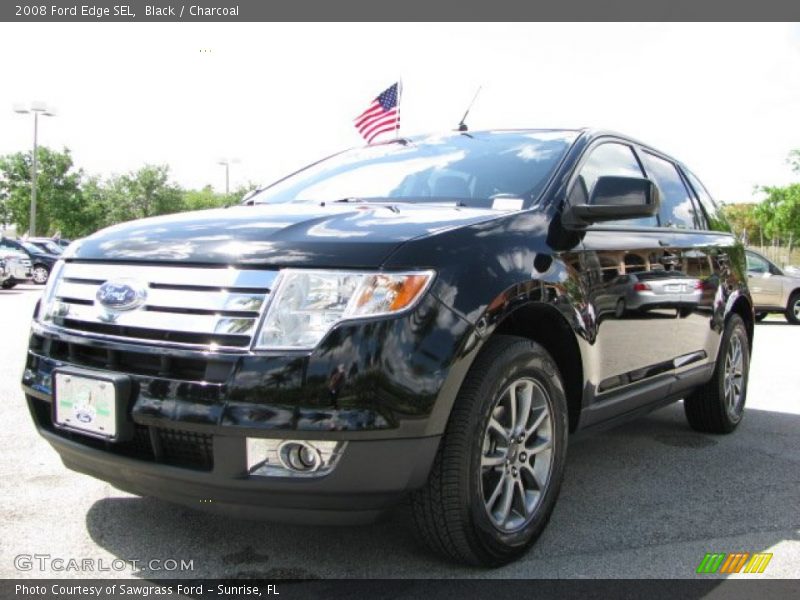 Black / Charcoal 2008 Ford Edge SEL
