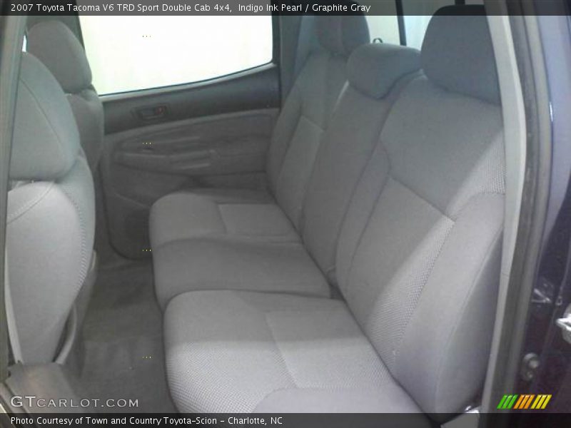 Indigo Ink Pearl / Graphite Gray 2007 Toyota Tacoma V6 TRD Sport Double Cab 4x4
