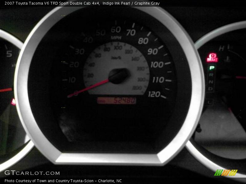 Indigo Ink Pearl / Graphite Gray 2007 Toyota Tacoma V6 TRD Sport Double Cab 4x4