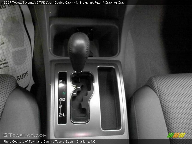 Indigo Ink Pearl / Graphite Gray 2007 Toyota Tacoma V6 TRD Sport Double Cab 4x4