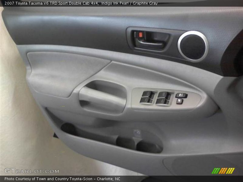 Indigo Ink Pearl / Graphite Gray 2007 Toyota Tacoma V6 TRD Sport Double Cab 4x4