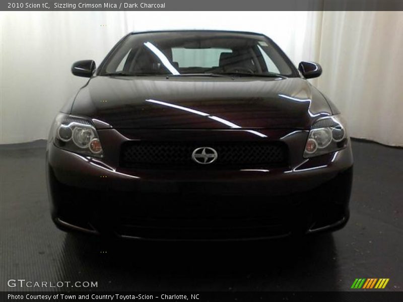 Sizzling Crimson Mica / Dark Charcoal 2010 Scion tC
