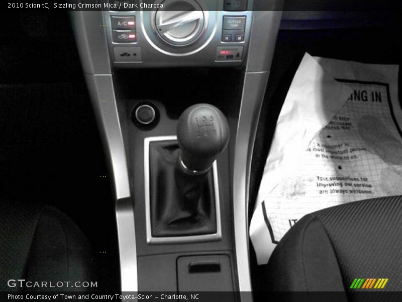  2010 tC  5 Speed Manual Shifter