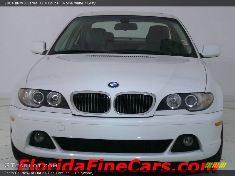 Alpine White / Grey 2004 BMW 3 Series 330i Coupe
