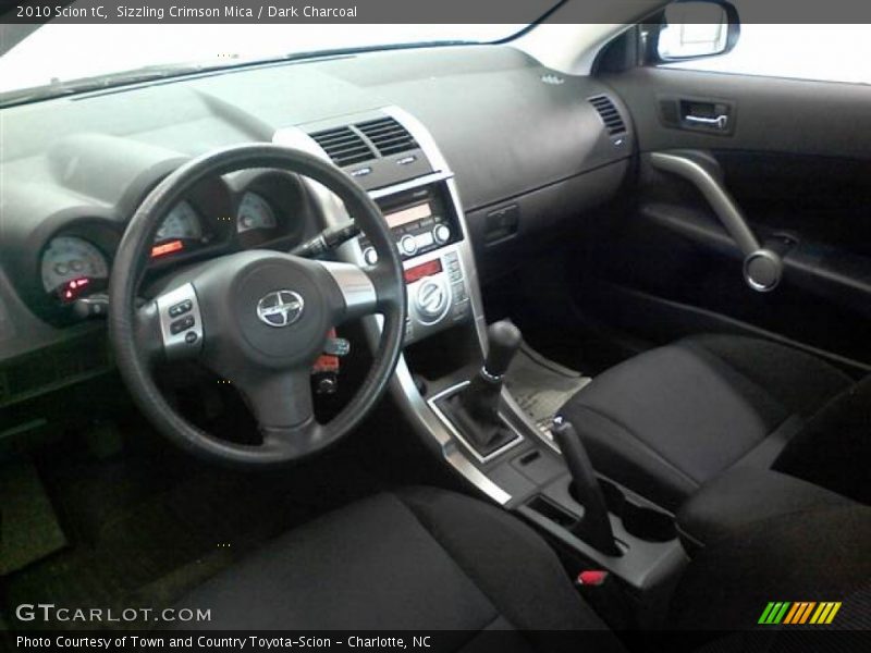  2010 tC  Dark Charcoal Interior