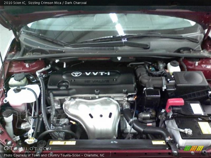  2010 tC  Engine - 2.4 Liter DOHC 16-Valve VVT-i 4 Cylinder