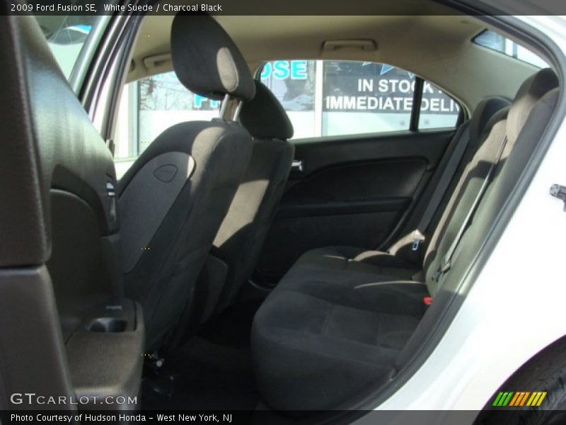 White Suede / Charcoal Black 2009 Ford Fusion SE