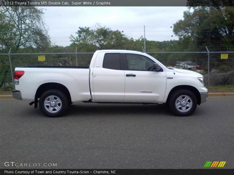 Super White / Graphite 2012 Toyota Tundra SR5 Double Cab