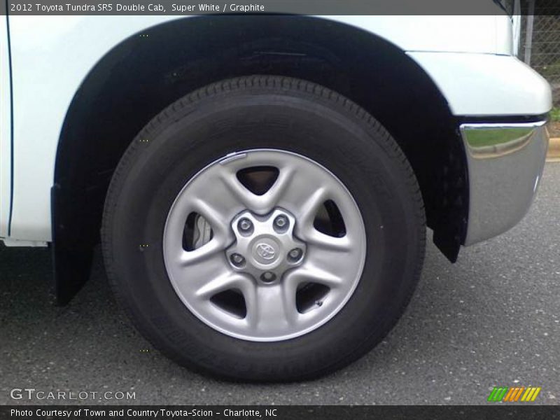 Super White / Graphite 2012 Toyota Tundra SR5 Double Cab