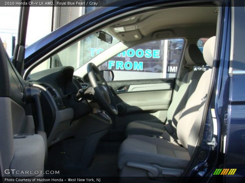Royal Blue Pearl / Gray 2010 Honda CR-V LX AWD
