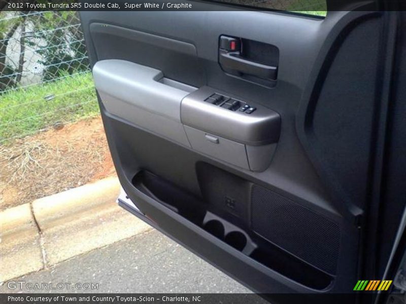 Super White / Graphite 2012 Toyota Tundra SR5 Double Cab
