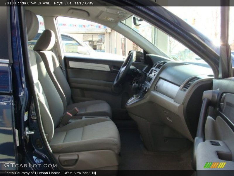 Royal Blue Pearl / Gray 2010 Honda CR-V LX AWD