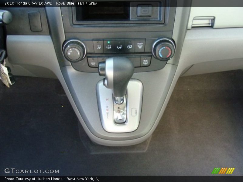 Royal Blue Pearl / Gray 2010 Honda CR-V LX AWD